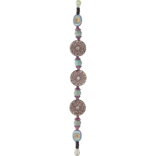 6 Packs: 25 ct. (150 total) Bronze Sunburst Czech Glass Bead Mix by Bead Landing™